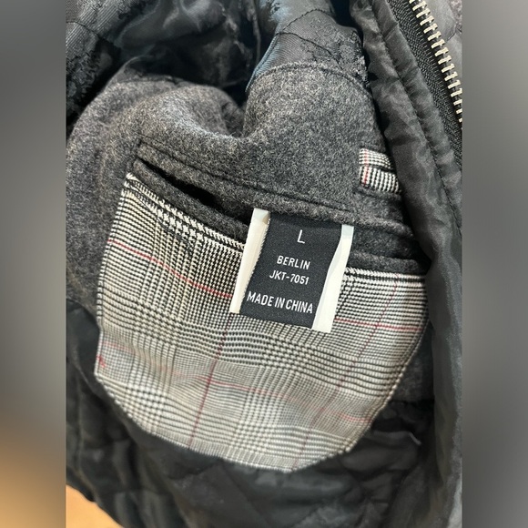 7Diamonds Men’s The Downtown Overcoat Large - Picture 6 of 7